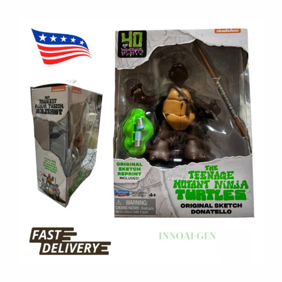 Teenage Mutant Ninja Turtles Tmnt Action Figures Collection 2024 Classic Toys - Picture 1 of 3